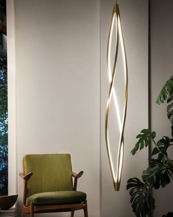 Vertical / Gold