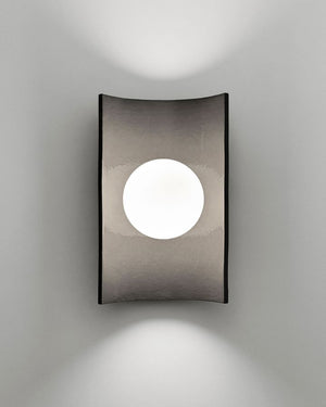 Curved Rectangular Wall Light | Half Pipe