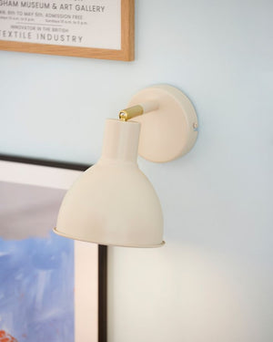 Danish Adjustable Brass Detailed Wall Light