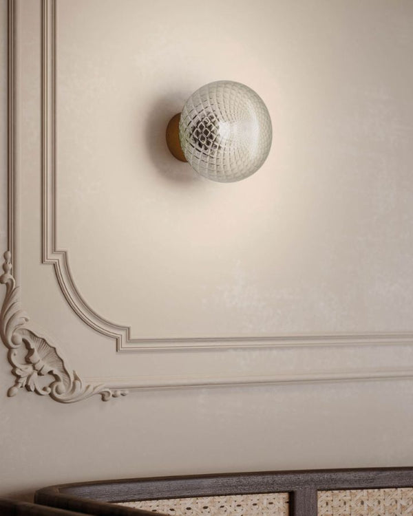 Designer Perfume Bottle Inspired Glass Wall Light | Bloom
