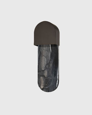 Elegant Oblong Wall Light | Black