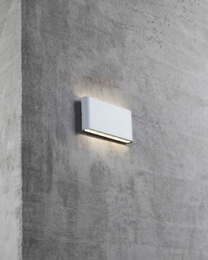 Elegant Up & Down Wall Light | White | Lighting Collective