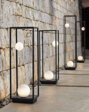 Exterior Frame Floor Lamp | Black