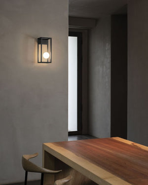 Exterior Frame Wall Light | Black