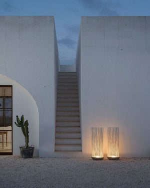 Exterior Italian Rod Floor Lamp
