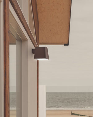 Exterior Rectangular Shade Wall Light