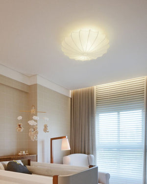 Fabric Wall Light With Metal Frame