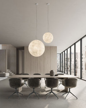 Fibreglass Moon Pendant