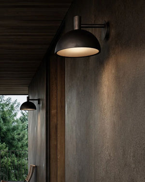 Funky Exterior Wall Light | Large | Black | Lighting Collective