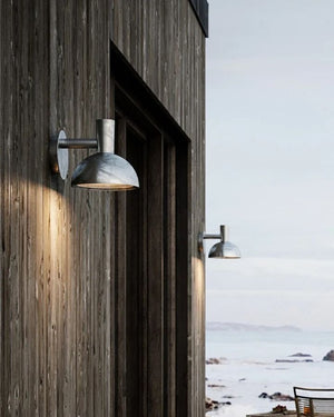 Funky Exterior Wall Light | Small | Steel | Lighting Collective