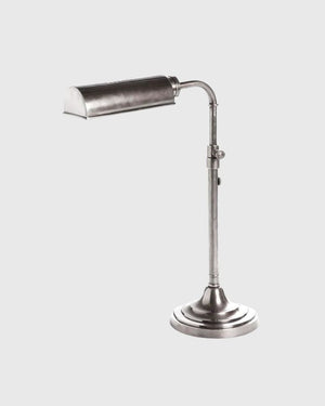 Gentlemen Desk Lamp | Silver | Lighting Collective