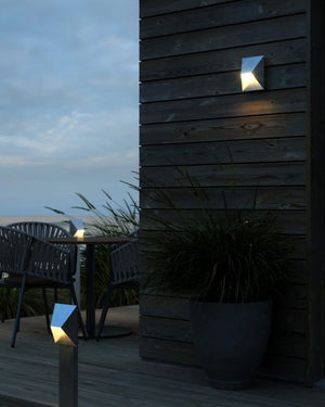 Coastal Grade Geometric Outdoor Wall Light | Exterior Lighting | Lighting Collective 