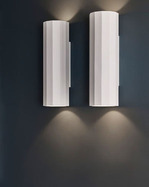 Geometric Plaster Wall Light | Lighting Collective