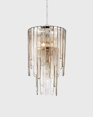 Glass Cascade Suspended Pendant