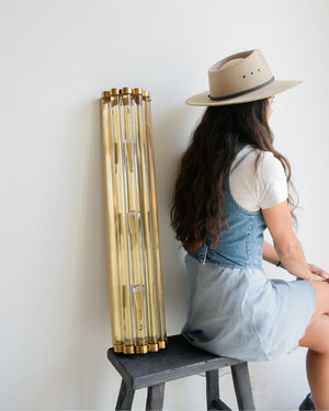Glass Rods Semicircle Wall Light | Large | Lighting Collective