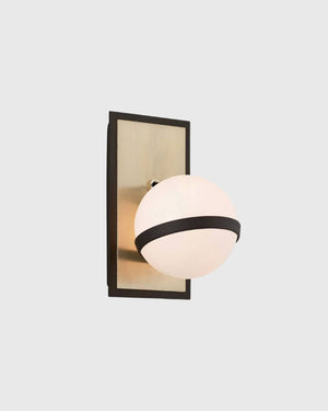 Glossy Sphere Wall Light