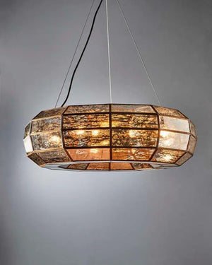Hamptons Brass Donut Pendant Light | Small | Lighting Collective