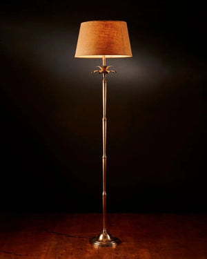 Hamptons Designer Floor Lamp | Silver | Lighting Collective