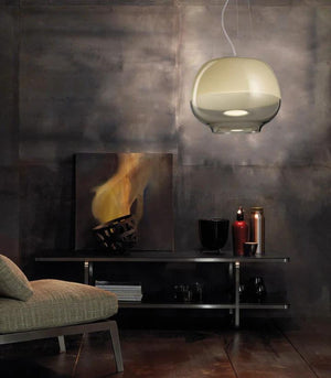 Hand Blown Glass Pendants | Smoked Insitu | Lighting Collective