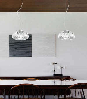 Hand-Blown Italian Crystal Pendant Light | Crystal Insitu | Lighting Collective