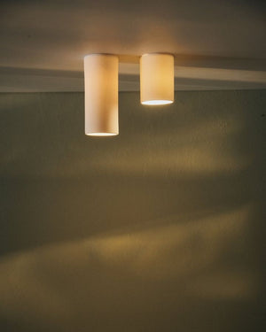 Dusked Eos Ceiling Light | Cream | Lighting Collective