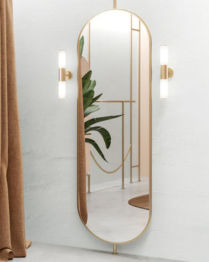 Italian Made Brass Up & Down Wall Light