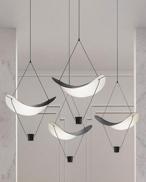 Italian Modern Light Pendant Set | Black