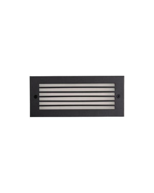 LED Brick Light With Grille | Black | Lighting Collective