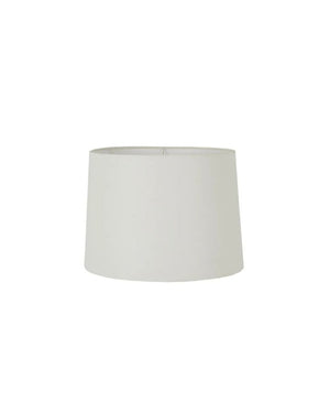 Linen Drum Lamp Shade | Extra Small | Ivory | Lighting Collective