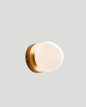 Mellow Bud Wall Sconce | Opal | Brass | Lighting Collective