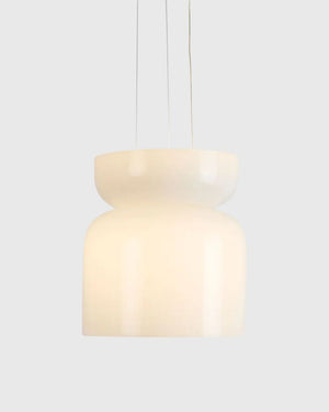Mid Century Glass Pendant Light