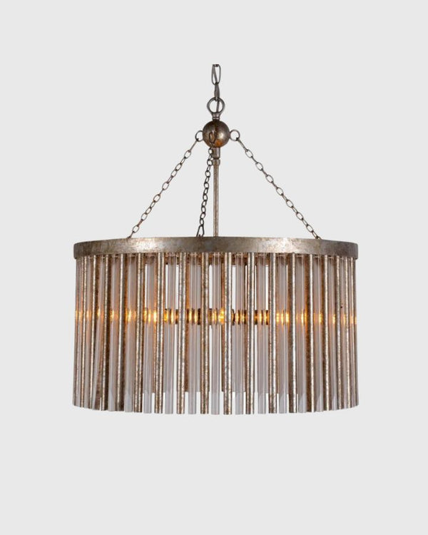 Mid-Century Modern Circular Chandelier