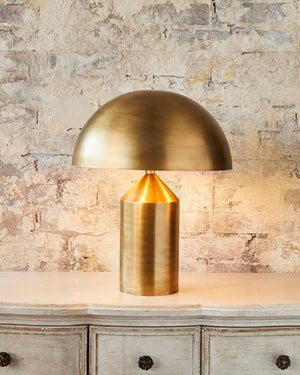 Mid-Century Modern Domed Table Lamp | Brass | Lighting Collective