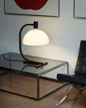 Mid-Century Sleek Table Lamp | AS1C | Black