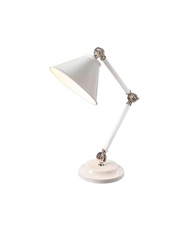 White/Polished Nickel
