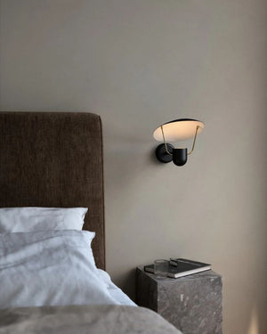 Modern Black Indirect Wall Light | Lighting Collective