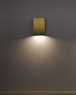 Modern Grazing Wall Light | Small | Brass