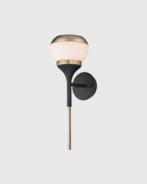 Modern Vintage Bronze Stem Wall Light
