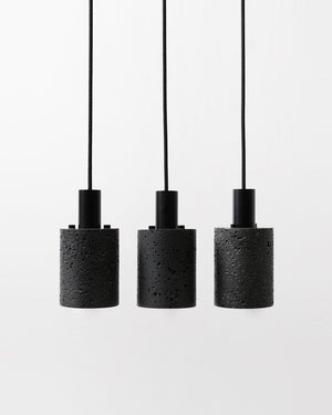 N Lava Pendant Light | Black | Lighting Collective