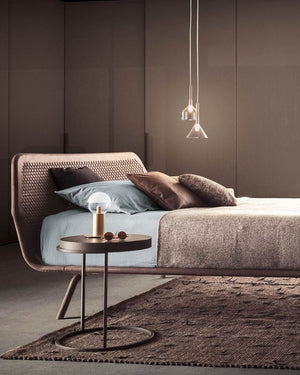 Natural Brass Balanced Table Lamp