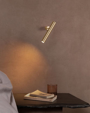 Natural Brass Contemporary Spotlight
