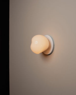 Organic Orb Wall Light | Pebble