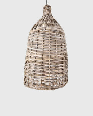 Organic Woven Rattan Pendant Light | Lighting Collective