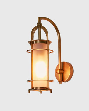 Outdoor Modern Caged Wall Light | Lighting Collective