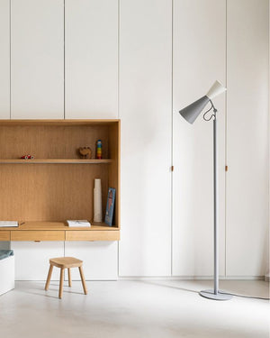 Parliament Floor Lamp | Parliament | White/Grey