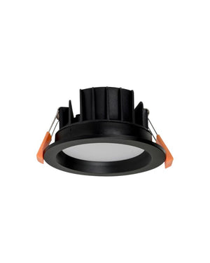 Polycarbonate Fixed Downlight | Black | Lighting Collective