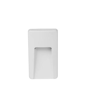 Polycarbonate LED Rectangular Step Light | White | Lighting Collective