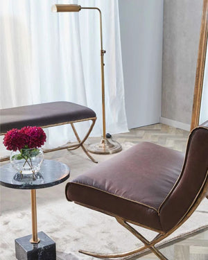 Readers Antique Brass Floor Lamp | Lighting Collective
