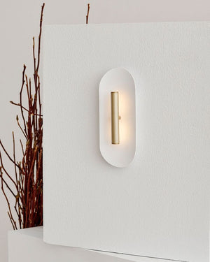 Reflector Wall Sconce | Brushed Gold | Small | Lighting Collective