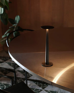 Sleek Italian Table Lamp | Portofino | Black | Standard Base